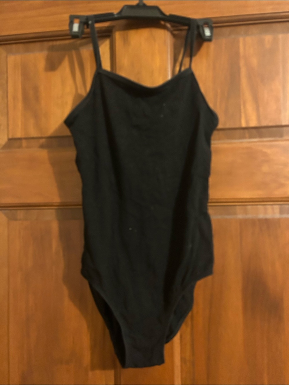 Black Kids One-Piece Leotard
